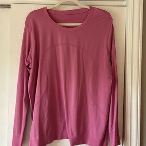 Lululemon Pink SwiftlyTech Longsleeve